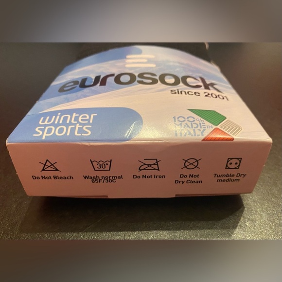 EUROSOCK Ski Supreme Men’s Lightweight Over the Calf Socks Size XL - Picture 10 of 10